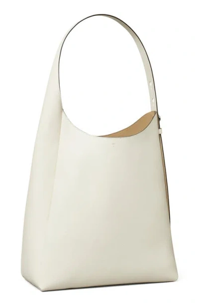 Tory Burch Romy Pebbled Leather Hobo Bag