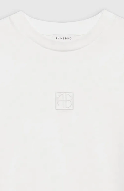 ANINE BING ANINE BING MYERS CROPPED TEE 