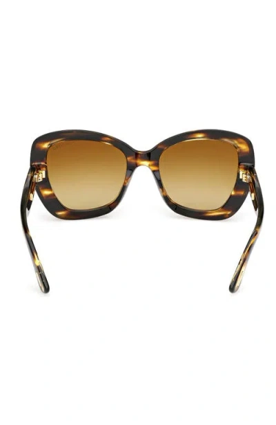 Tom Ford 55mm Butterfly Sunglasses