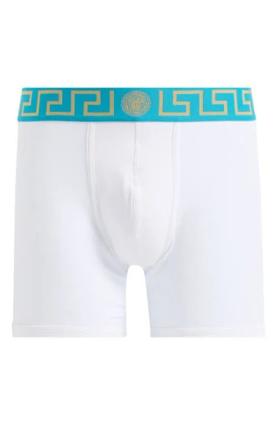 Versace Greek Key Jersey Boxer Briefs