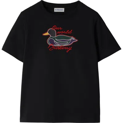 Burberry Duck Cotton T-shirt