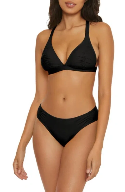 Bca Shirred Halter Bikini Top