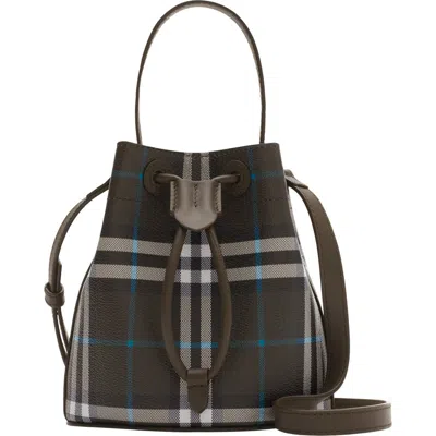 Burberry Check Mini Bucket Bag