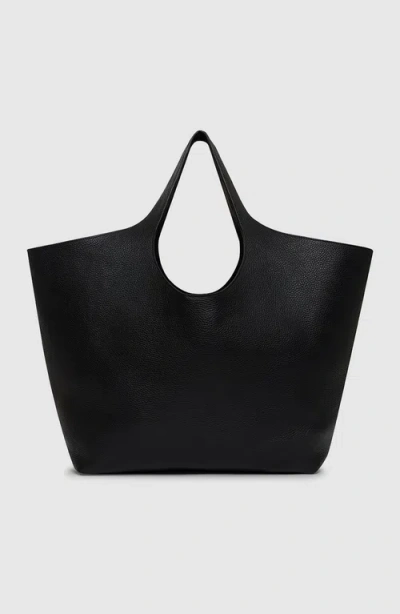 Anine Bing Lili Logo-embossed Leather Tote