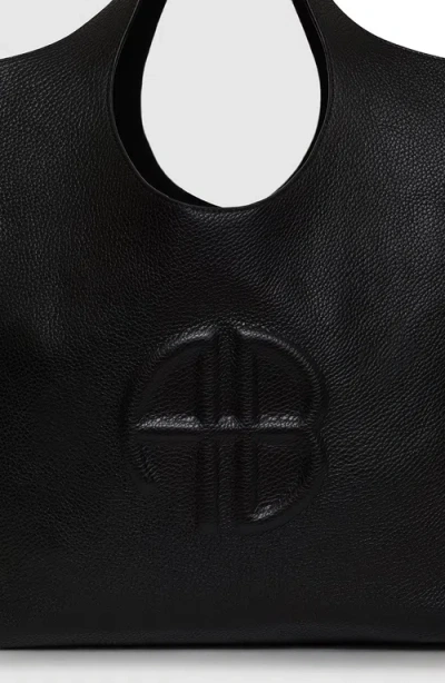 Anine Bing Lili Logo-embossed Leather Tote