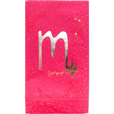 Jollity & Co Zodiac Themed Guest Napkins