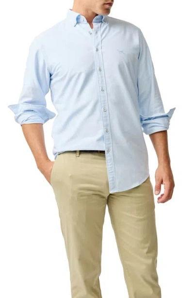 Rodd & Gunn Thomas Road Stretch Cotton Flat Front Chinos In Neutral