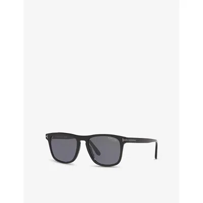 Tom Ford Womens Tf0930n Square-frame Acetate Sunglasses Black