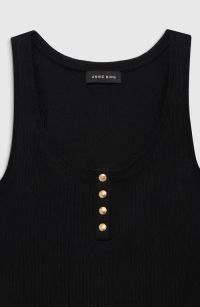 Anine Bing Alessia Tank In Black