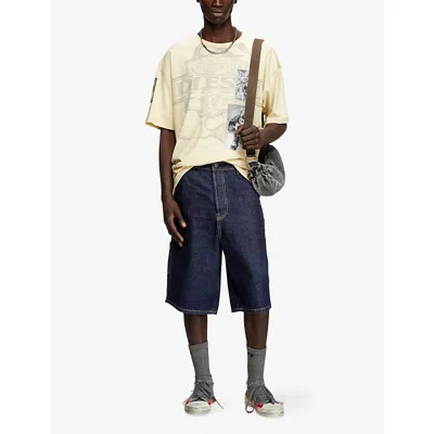 Diesel Mens  D-livery Relaxed-fit Denim Shorts