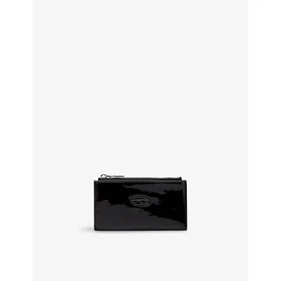 Diesel Womens  Play Faux-leather Card Holder