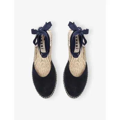 Manebi Canvas Hamptons Ankle-strap Espadrilles