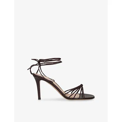 Gianvito Rossi 110mm Leather Sandals