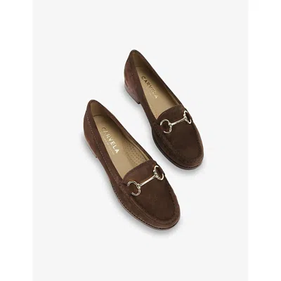 Carvela Comfort Womens  Click Suede Loafers