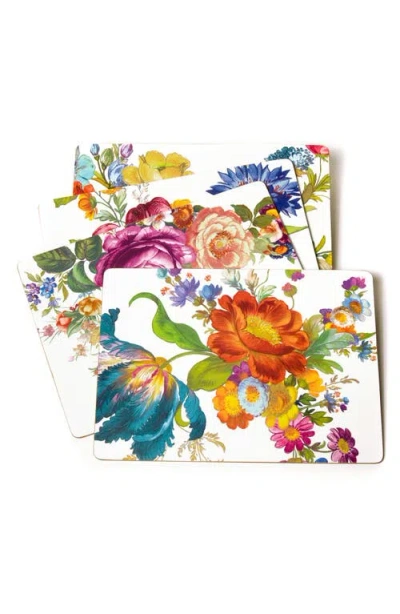 Mackenzie-childs Mackenzie Childs Flower Market Set Of 4 Placemats