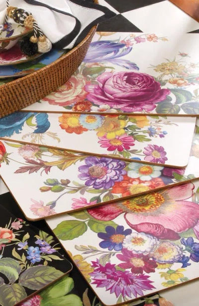 Mackenzie-childs Mackenzie Childs Flower Market Set Of 4 Placemats