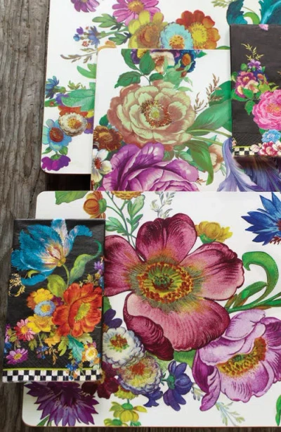 Mackenzie-childs Mackenzie Childs Flower Market Set Of 4 Placemats