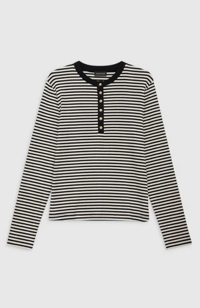 ANINE BING ANINE BING ALESSIA LONG SLEEVE TEE 