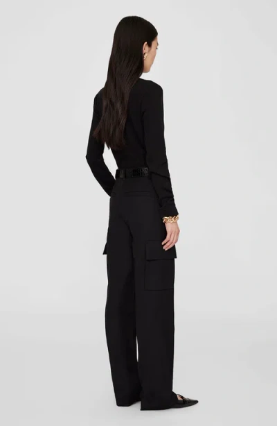 Anine Bing Alessia Long Sleeve Tee