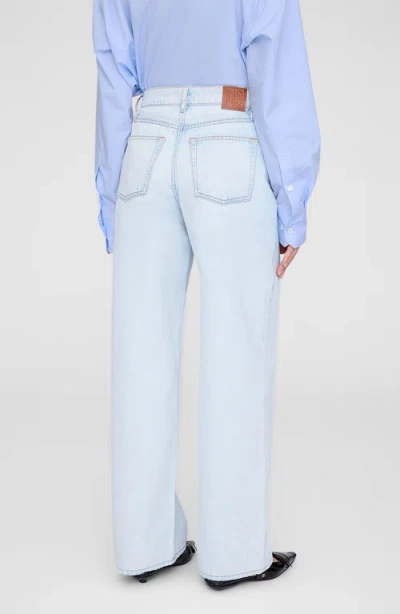 Anine Bing Denim Wide-leg Jeans