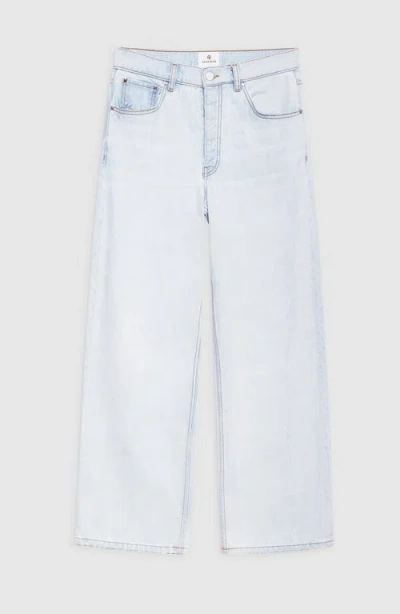 Anine Bing Denim Wide-leg Jeans