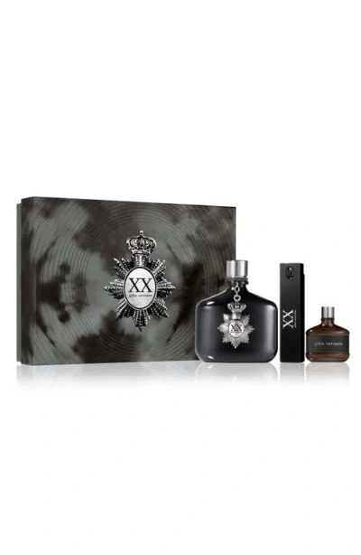 John Varvatos Xx Eau De Toilette Gift Set ($145 Value)