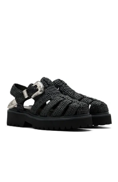 Marc Nolan Maya Lug Fisherman Sandals