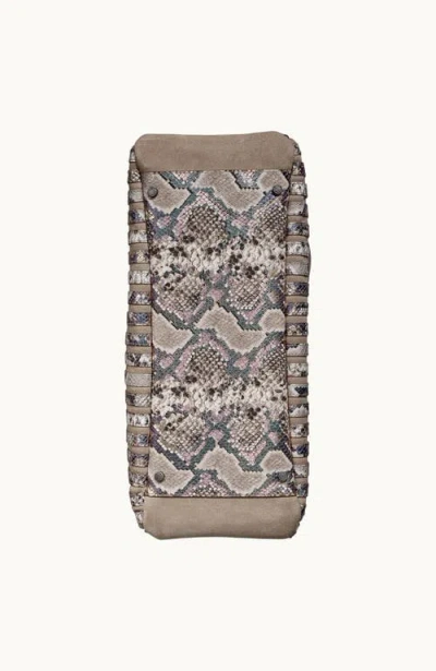 Donna Karan New York Bellerose Pieced Multi Python Hobo