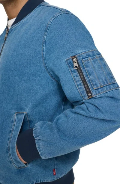 Levi's Western Denim Bomber Jacket
