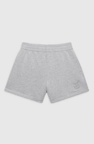 Anine Bing Kam Monogrammed Sweat Shorts
