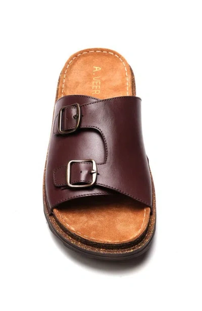 A. Veer Havana Double Strap Sandal