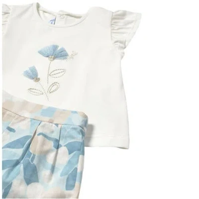 Mayoral Floral Bermudas Set