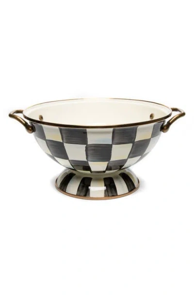 Mackenzie-childs Mackenzie Childs Courtly Check Enameled Steel Almost Everything Bowl