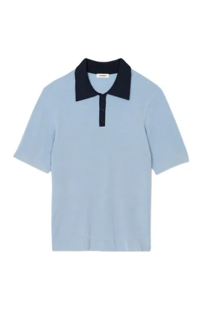 Sandro Two-tone Polo Shirt