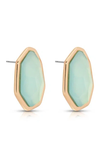 Ettika Seastone Stud Earrings