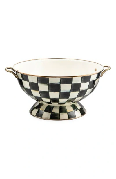 Mackenzie-childs Mackenzie Childs Courtly Check Enameled Steel Everything Bowl
