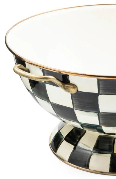 Mackenzie-childs Mackenzie Childs Courtly Check Enameled Steel Everything Bowl