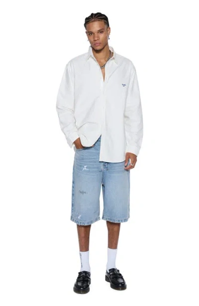 Ksubi Maxx Denim Shorts In Blue