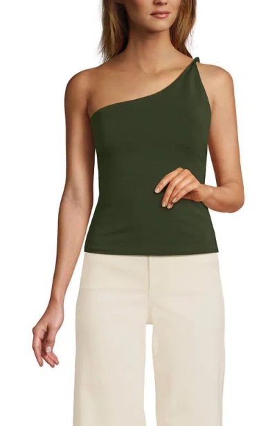 Lands' End Slender One Shoulder Top