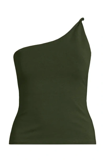 Lands' End Slender One Shoulder Top