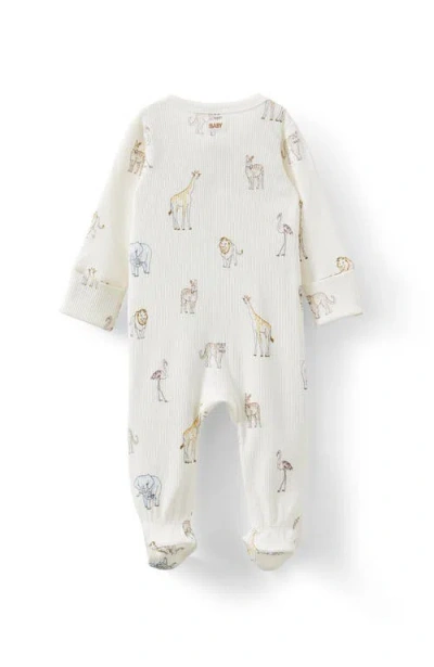 Cotton On Kids Organic Pointelle Zip All In One Romper
