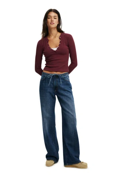 Cotton On Lyocell Wide Pant