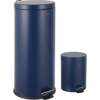 Happimess Oscar 8-gallon Step-open Trash Can With Free Mini Trash Can