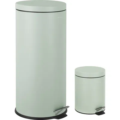 Happimess Oscar 8-gallon Step-open Trash Can With Free Mini Trash Can