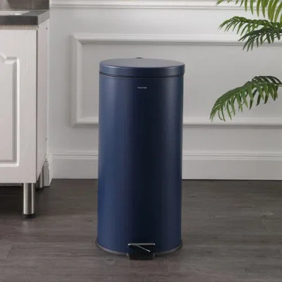 Happimess Oscar 8-gallon Step-open Trash Can With Free Mini Trash Can