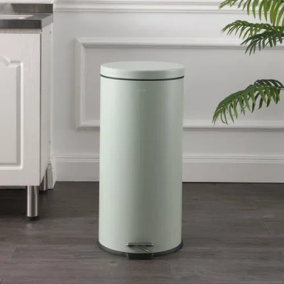 Happimess Oscar 8-gallon Step-open Trash Can With Free Mini Trash Can