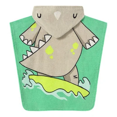 Mayoral Surfing Dinosaur Hoodie Towel