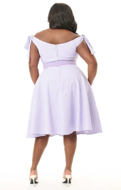 Unique Vintage Plus Size Prairie Swing Dress