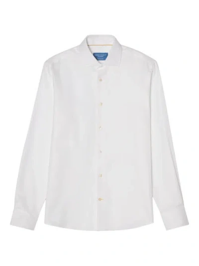 Robert Talbott Reynolds Dobby Stripe Contemporary Fit Shirt