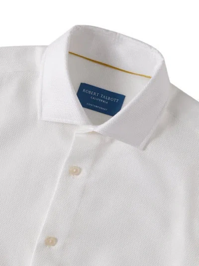 Robert Talbott Reynolds Dobby Stripe Contemporary Fit Shirt